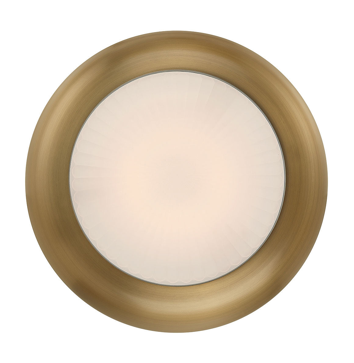 Semi-plafonnier Macey Laiton antique, 22 1/4" – vue 7