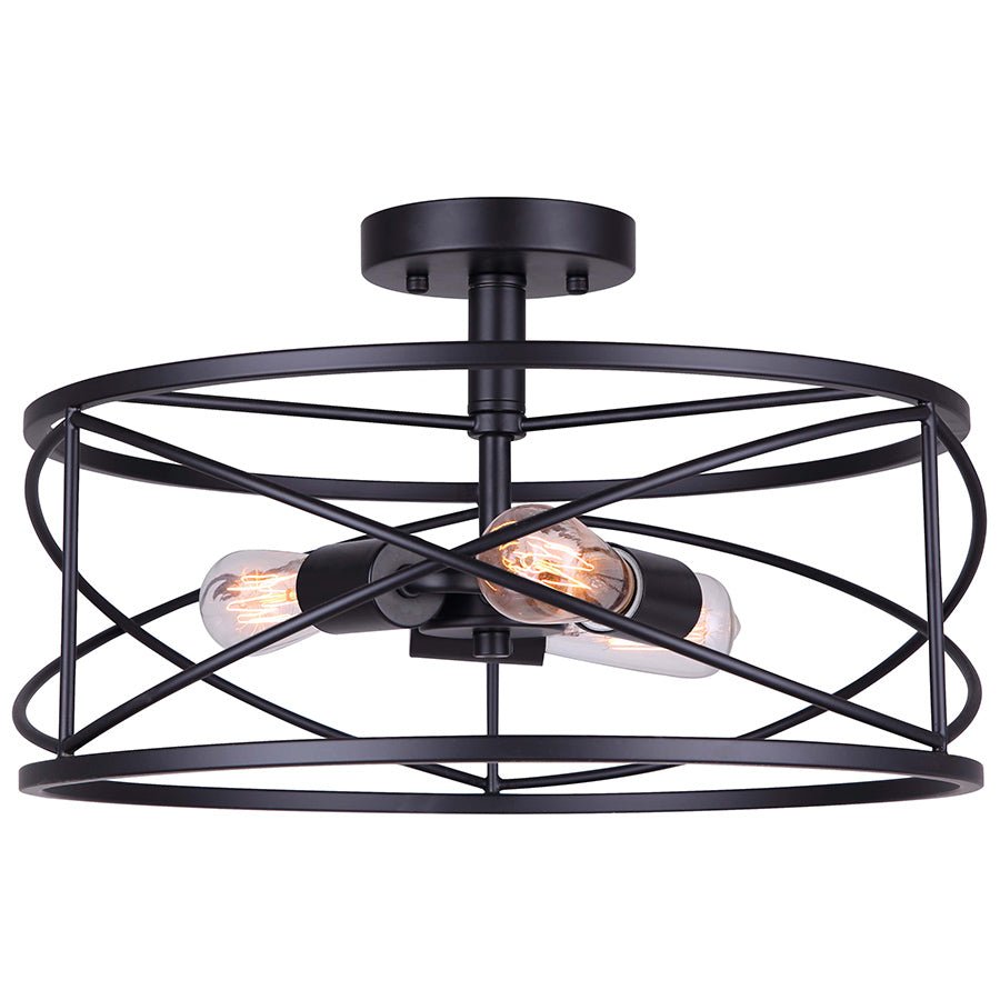 Semi - plafonnier Malene - by Canarm | Luminaires & cie