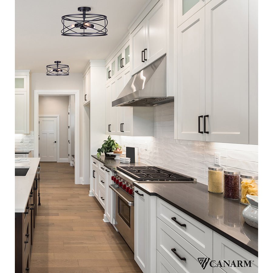 Semi - plafonnier Malene - by Canarm | Luminaires & cie