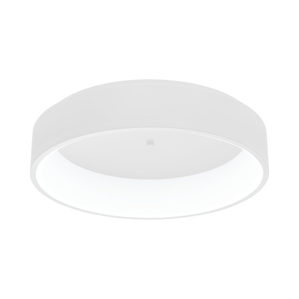 Semi - plafonnier Marghera 1 - Blanc mat by Eglo | Luminaires & cie