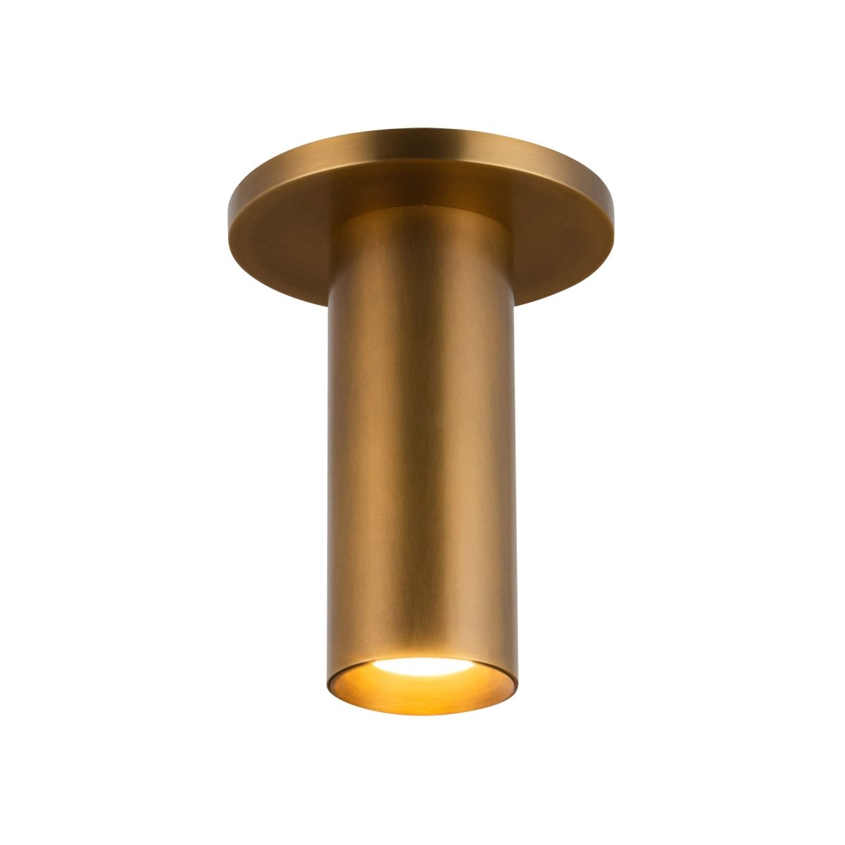 Semi - plafonnier Mason - Laiton vintage by Kuzco Lighting | Luminaires & cie