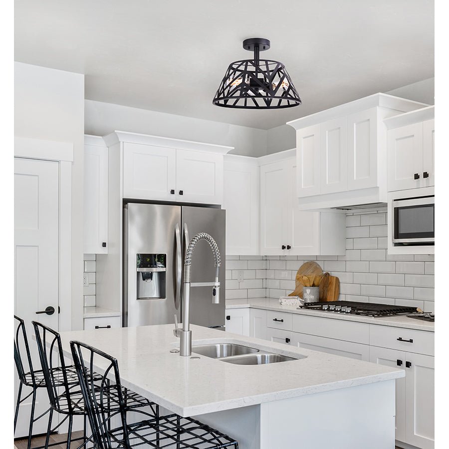 Semi - plafonnier Maud - Or by Canarm | Luminaires & cie