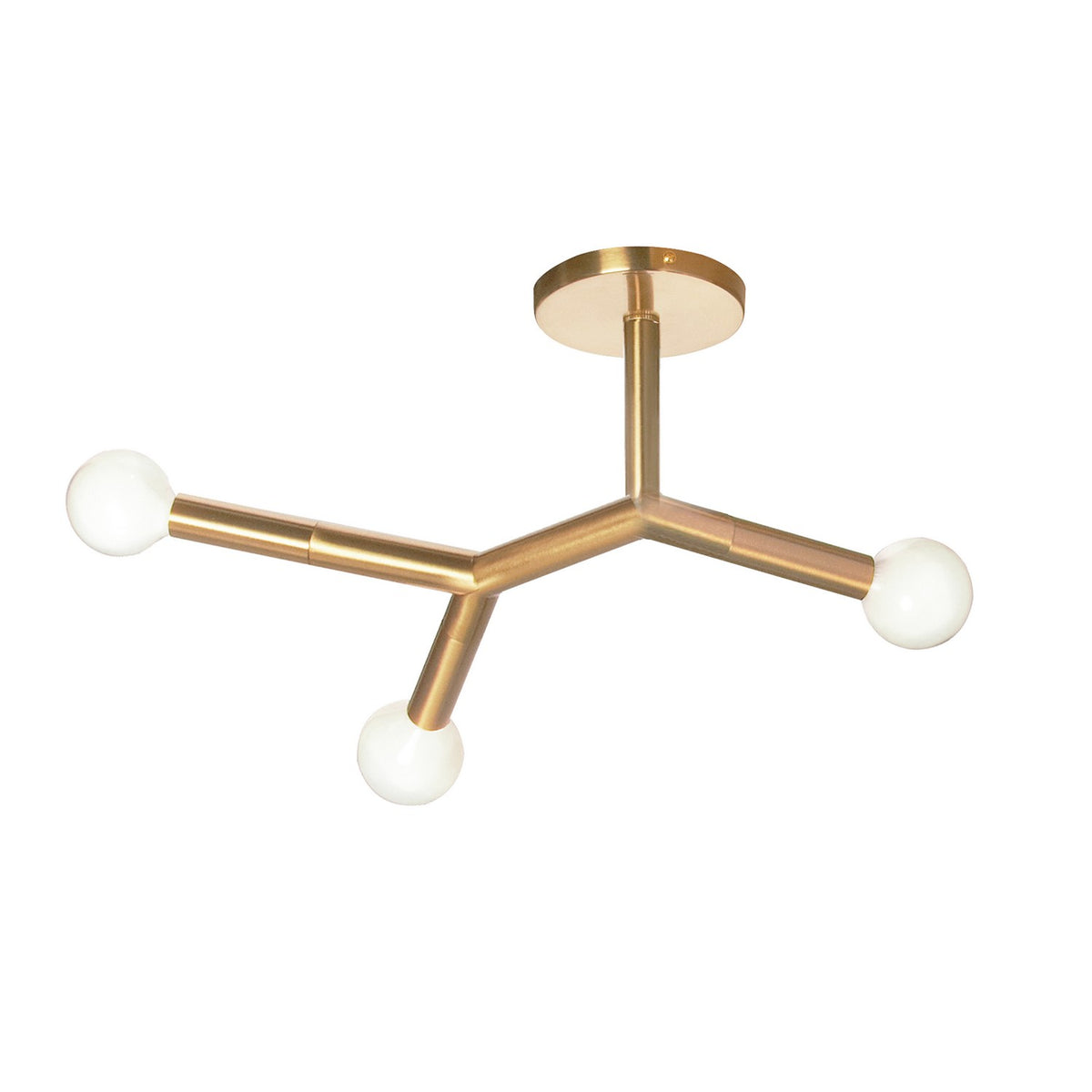 Semi-plafonnier Morgan Laiton vieilli – Dainolite