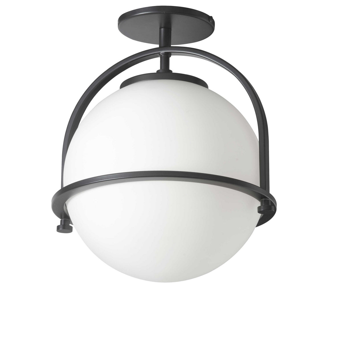 Semi-plafonnier Paola Noir mat – Dainolite