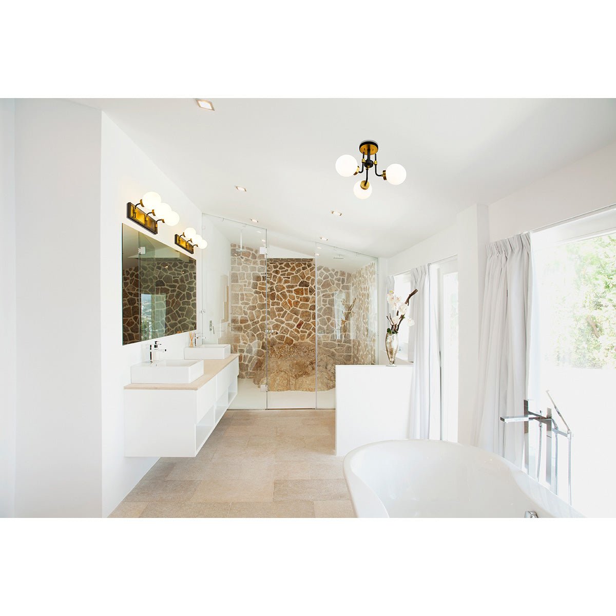 Semi-plafonnier Parsons