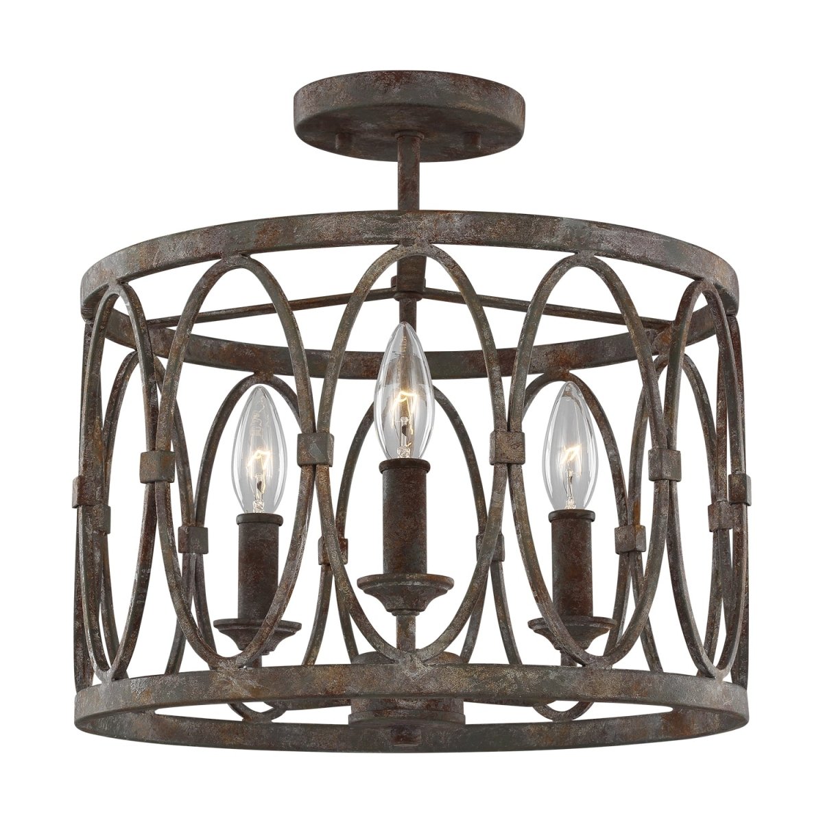 Semi-plafonnier Patrice - by Visual Comfort Studio | Luminaires & cie
