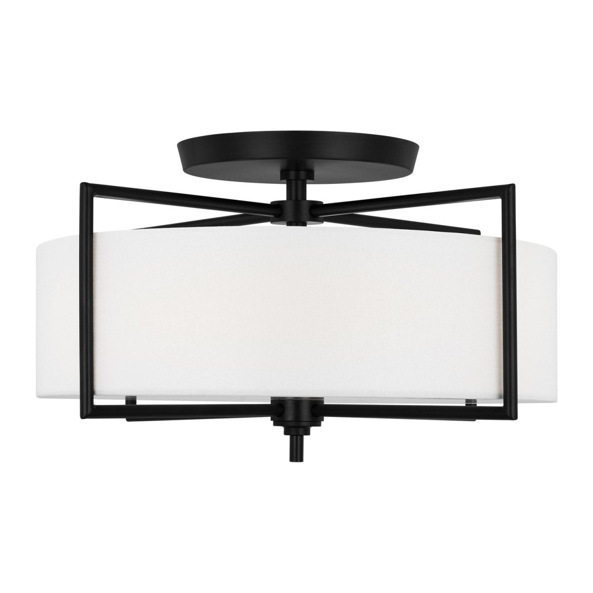 Semi-plafonnier Perno - Fer vieilli 20" by Visual Comfort Studio | Luminaires & cie