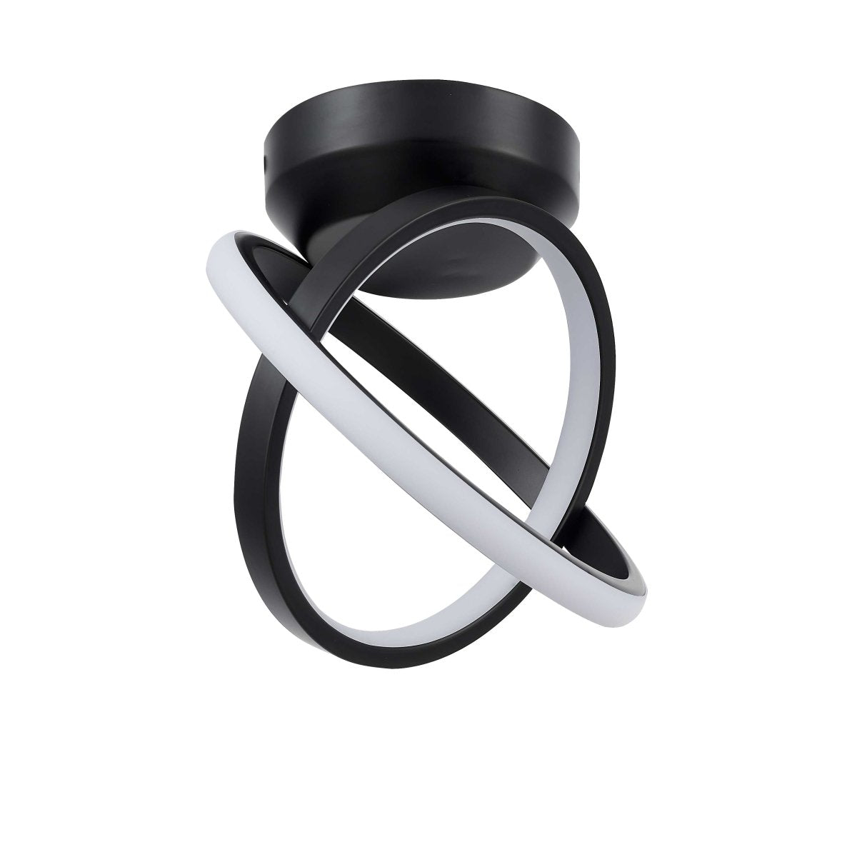 Semi - plafonnier Philo - Noir mat by Dainolite | Luminaires & cie