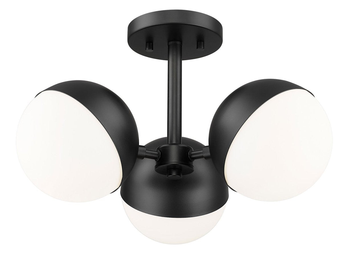 Semi-plafonnier Realm Sphere - Or moderne by Z-Lite | Luminaires & cie
