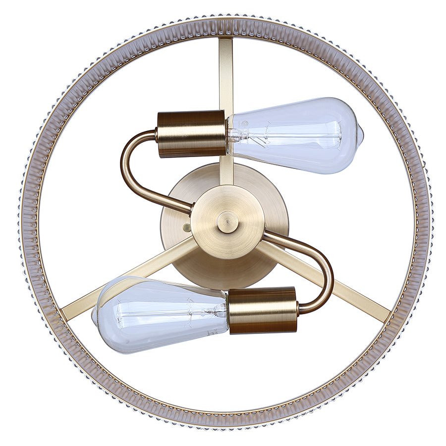 Semi - plafonnier Rexton - Blanc mat by Canarm | Luminaires & cie