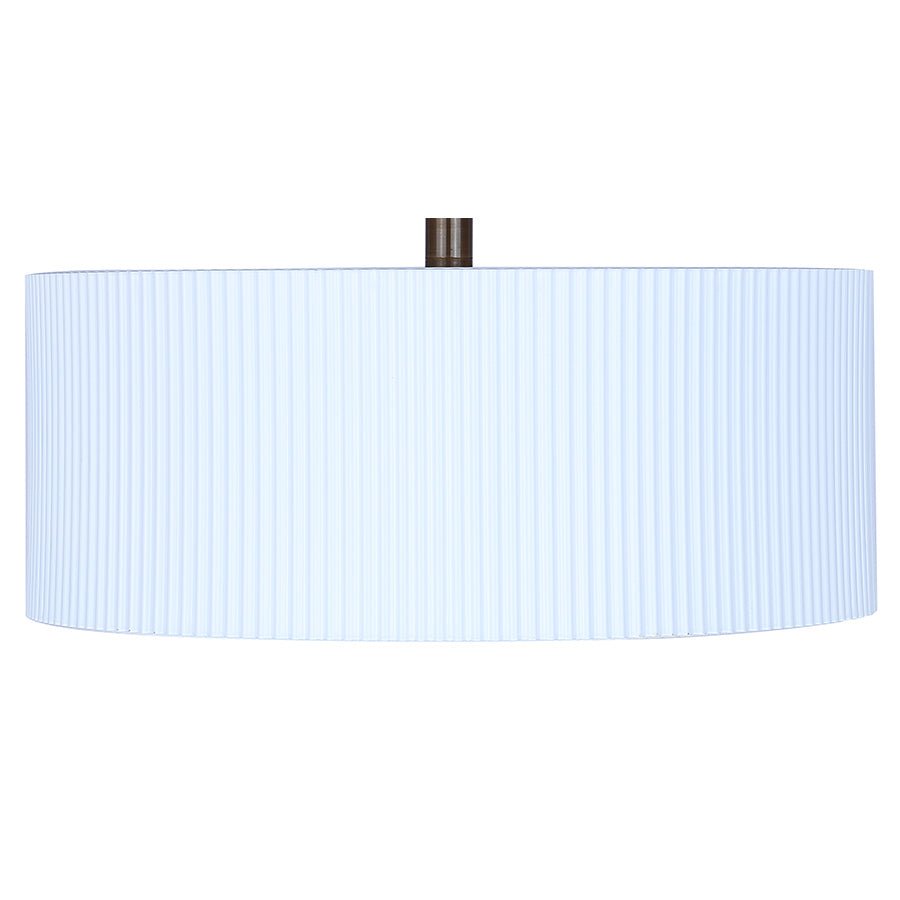 Semi - plafonnier Rexton - Blanc mat by Canarm | Luminaires & cie