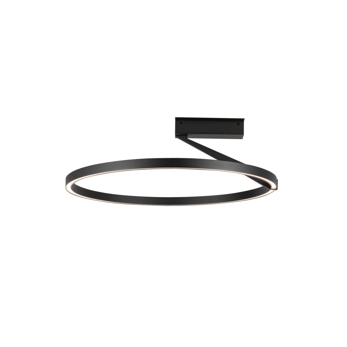 Semi - plafonnier Roda - Noir 23 5/8" by Kuzco Lighting | Luminaires & cie
