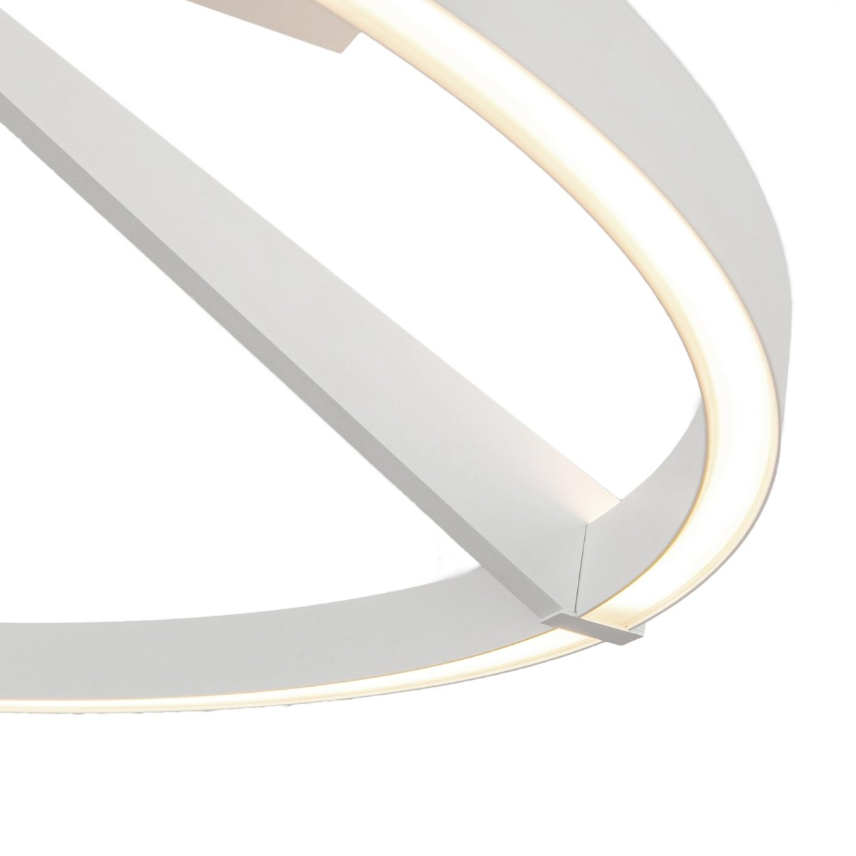 Semi - plafonnier Roda - Blanc 23 5/8" by Kuzco Lighting | Luminaires & cie