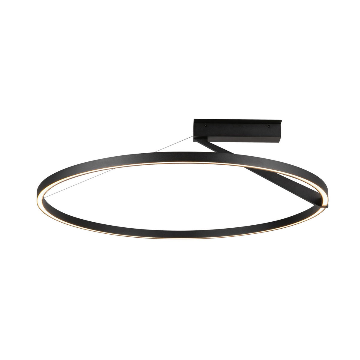 Semi-plafonnier Roda Noir, 31 1/2" – vue 2