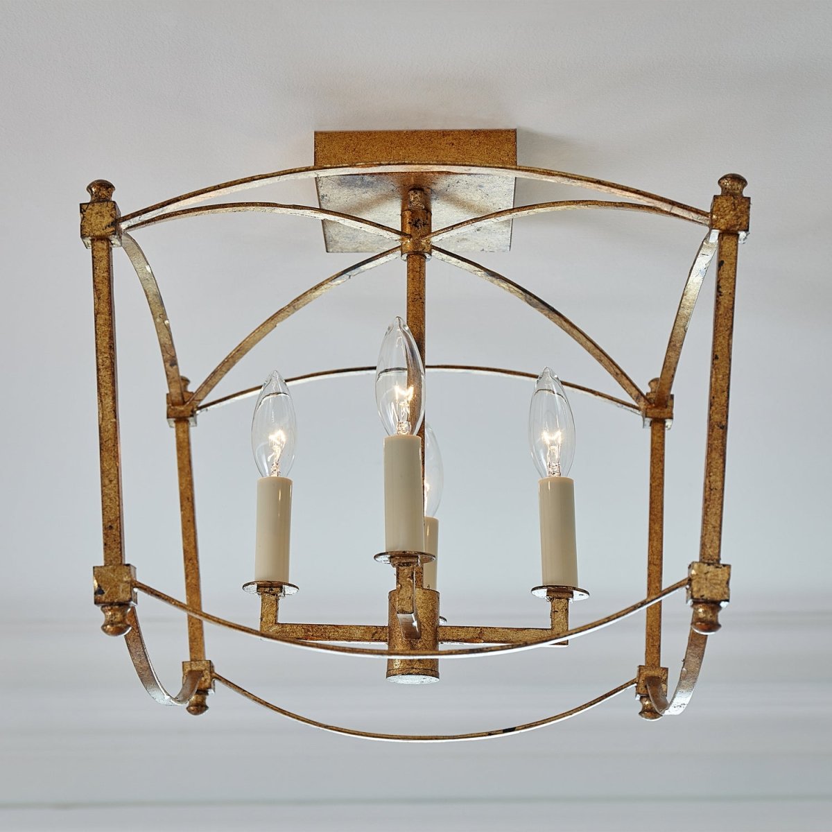Semi-plafonnier Thayer - Acier Smith by Visual Comfort Studio | Luminaires & cie