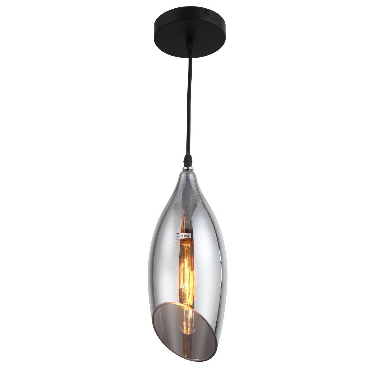 Suspension Abba - Fumé by Dainolite | Luminaires & cie