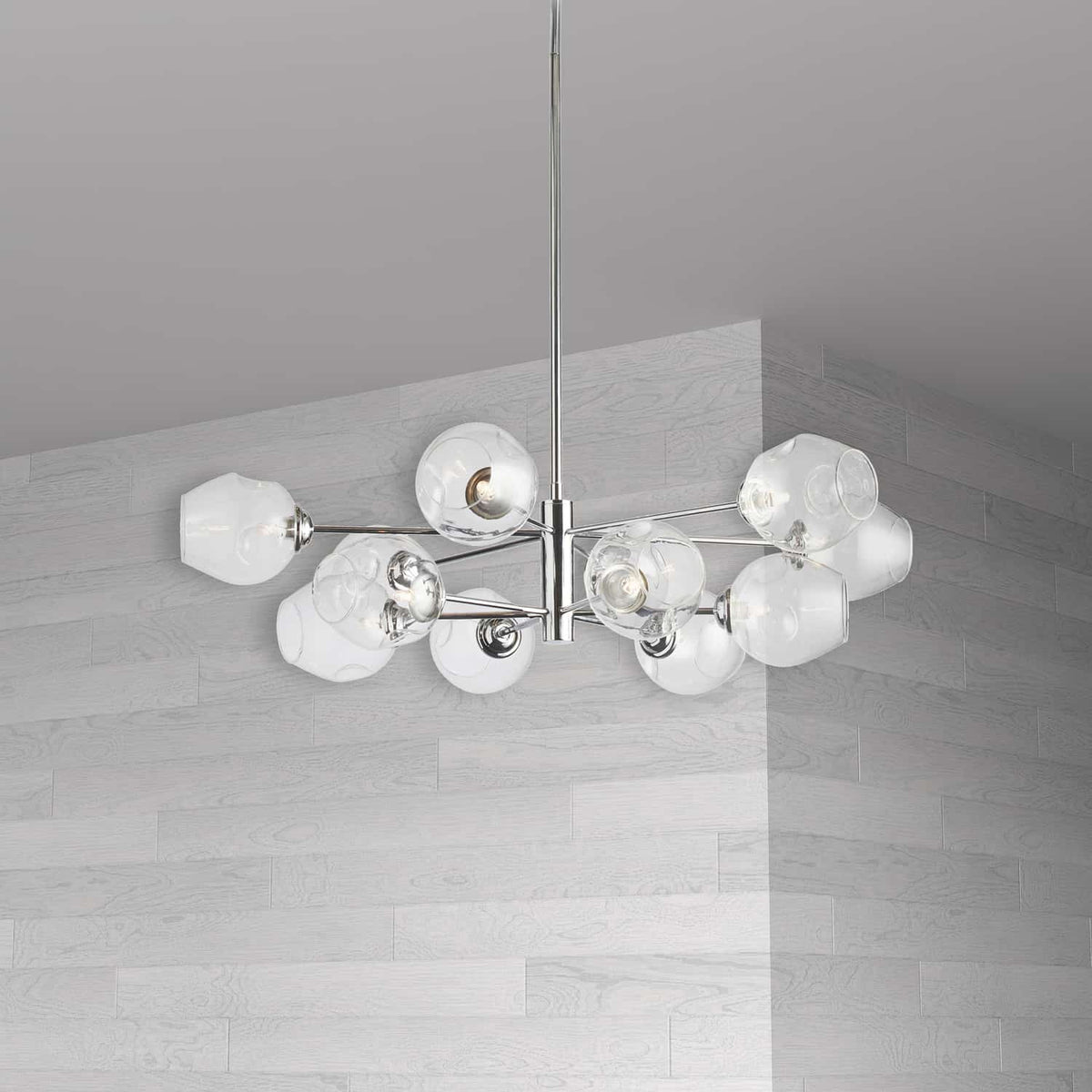 Lustre Abii Chrome poli – vue 2