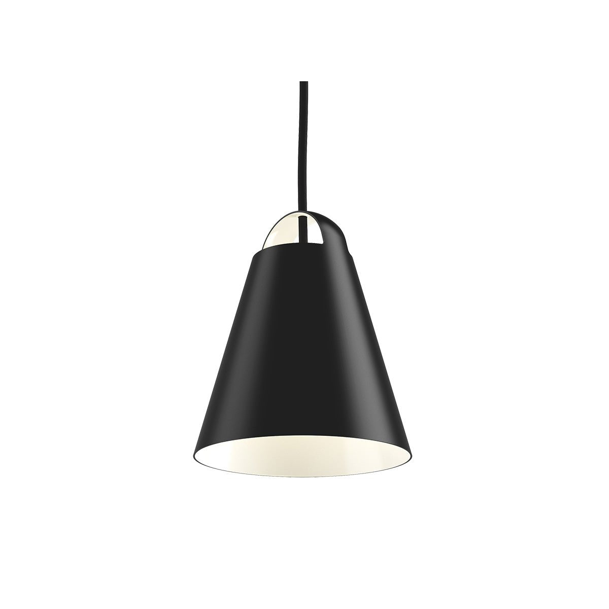 Suspension Above - Noir 6.9" 1x Medium E26 by Louis Poulsen | Luminaires & cie