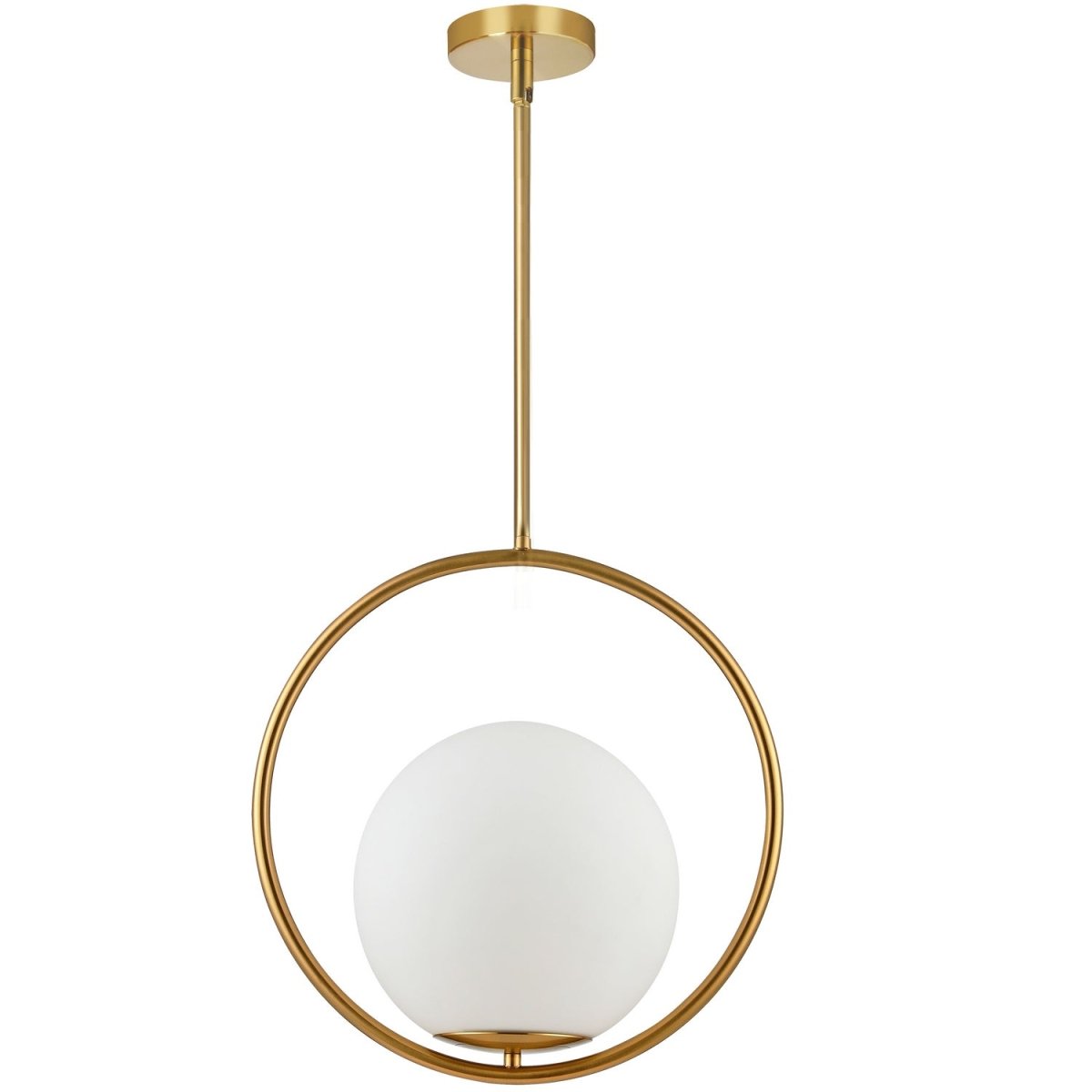 Suspension Adrienna - Laiton vieilli by Dainolite | Luminaires & cie