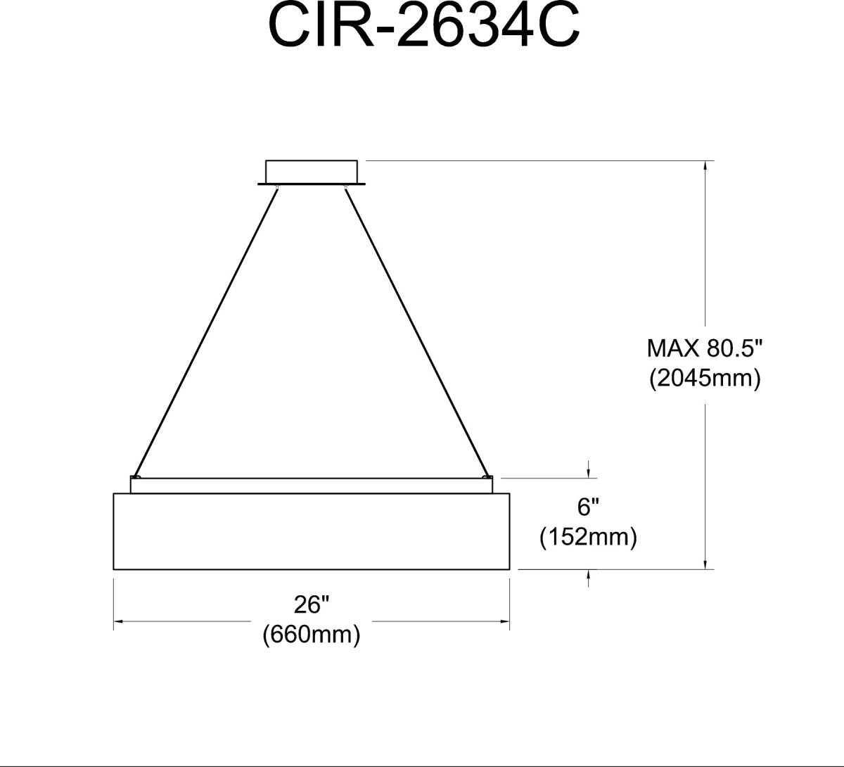 Suspension AJ Circulo - Laiton vieilli Blanc by Dainolite | Luminaires & cie