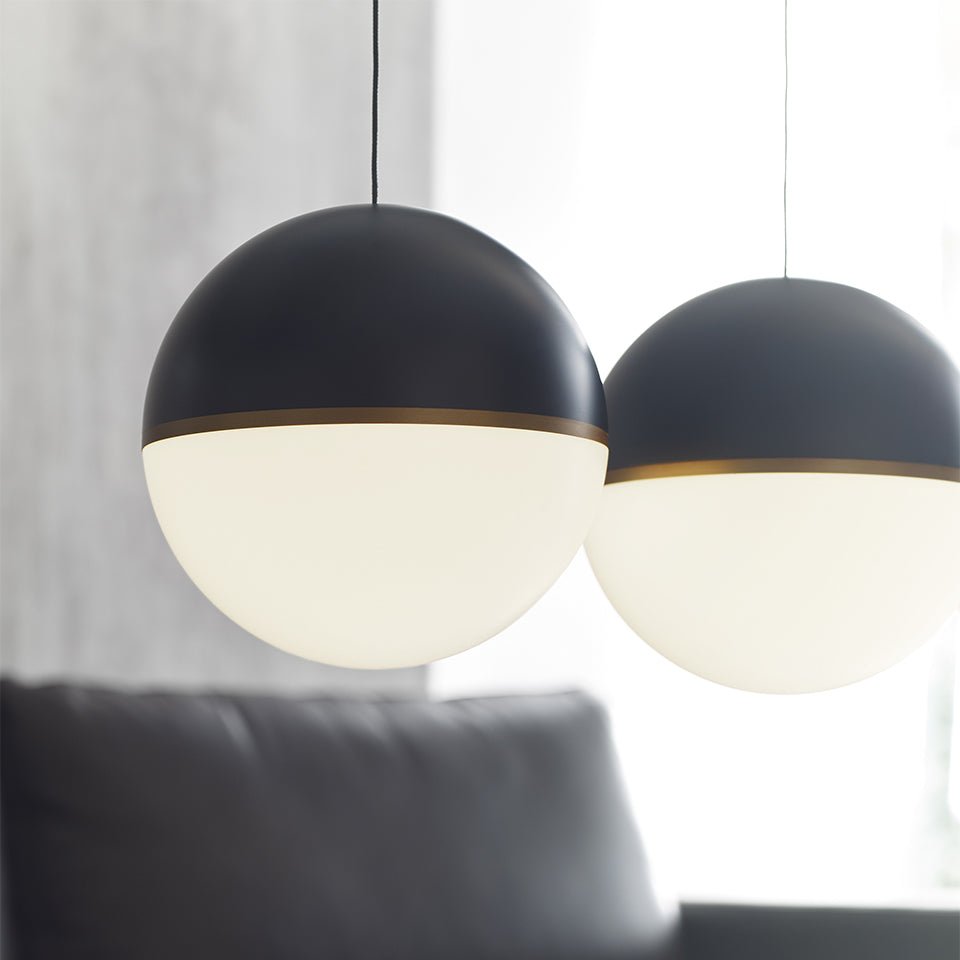 Suspension Akova - Blanc/Chrome Oui by Tech Lighting | Luminaires & cie