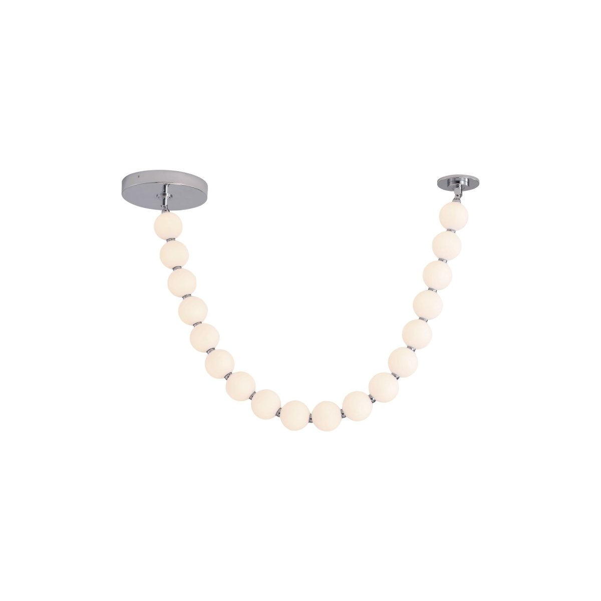 Suspension Akoya - 62" Driver dans le canopy DEL by Alora Lighting | Luminaires & cie