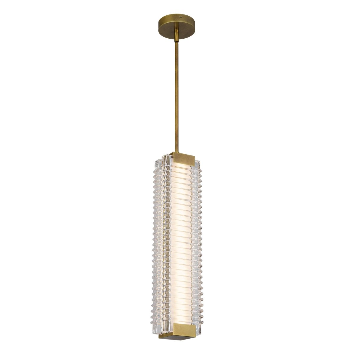 Suspension Alai - Laiton vintage 24 1/2" by Alora Lighting | Luminaires & cie