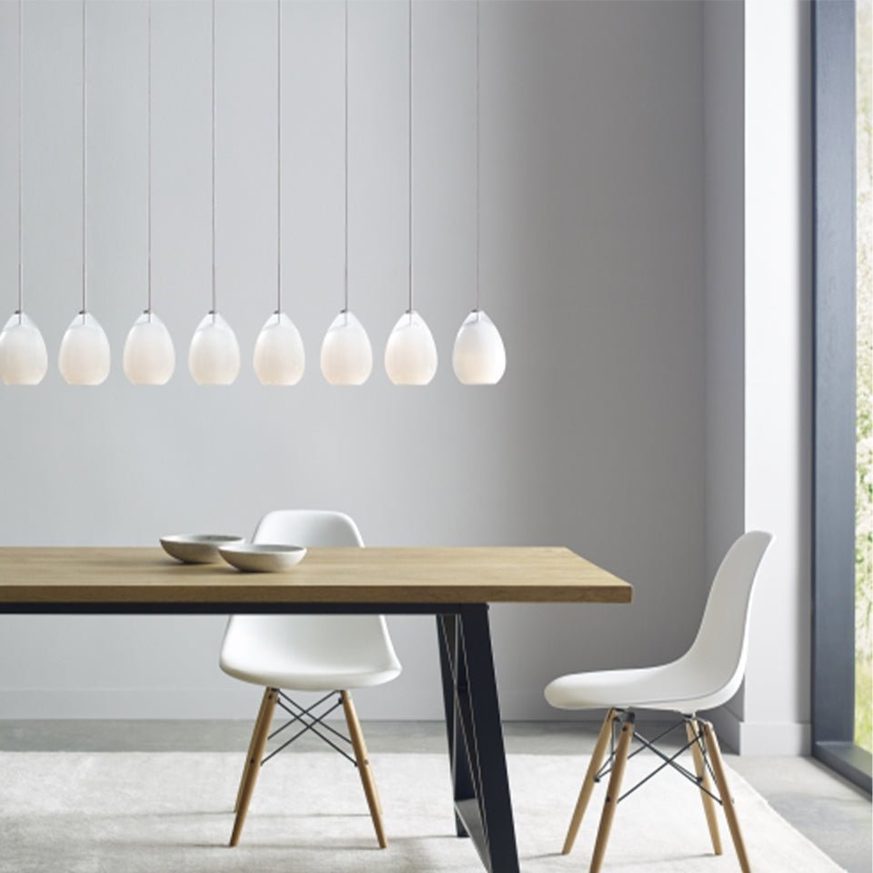 Suspension Alina - Bleu acier Oui by Tech Lighting | Luminaires & cie
