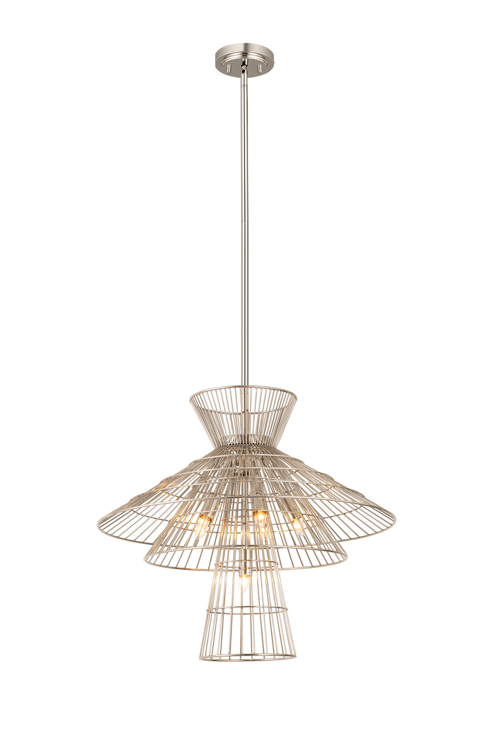 Suspension Alito Nickel poli, 25" – vue 2