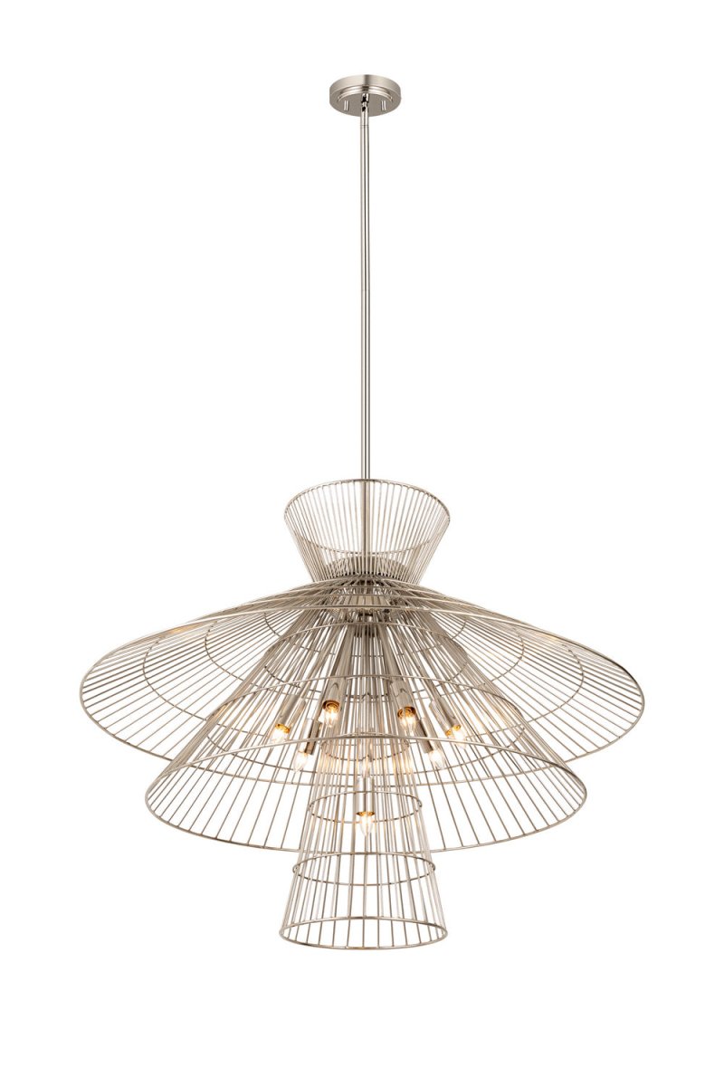 Suspension Alito - Laiton frotté 35" by Z-Lite | Luminaires & cie