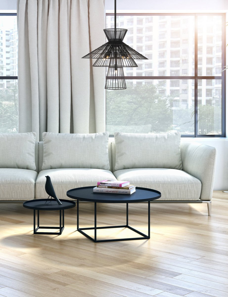 Suspension Alito - Laiton frotté 35" by Z-Lite | Luminaires & cie
