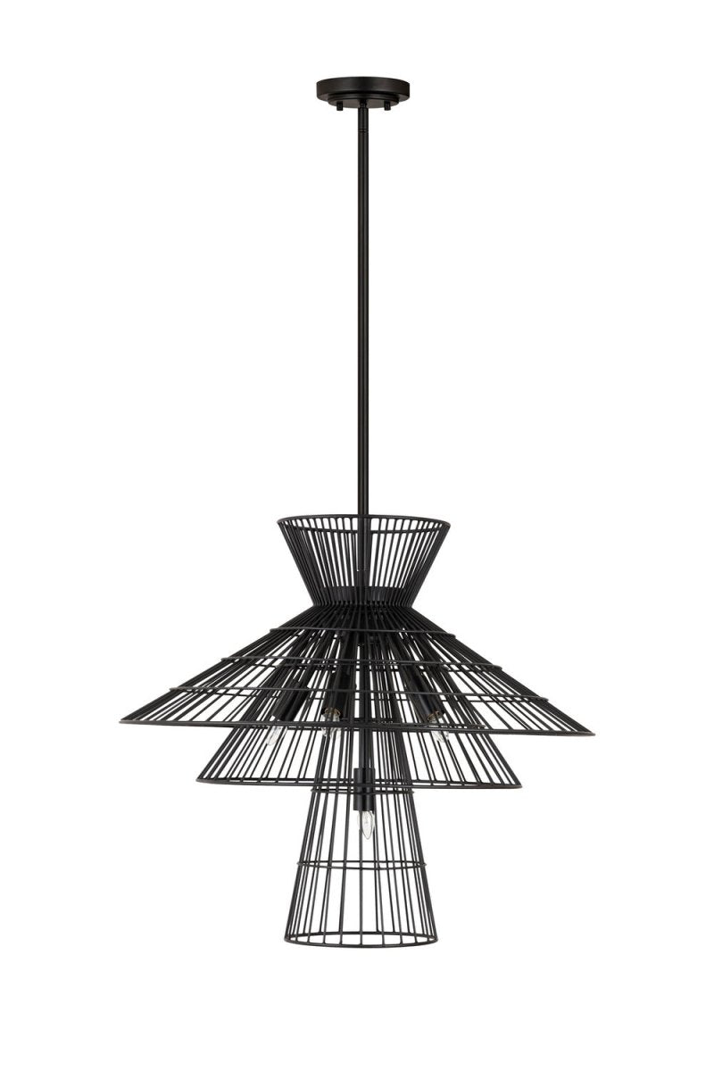 Suspension Alito - Laiton frotté 35" by Z-Lite | Luminaires & cie