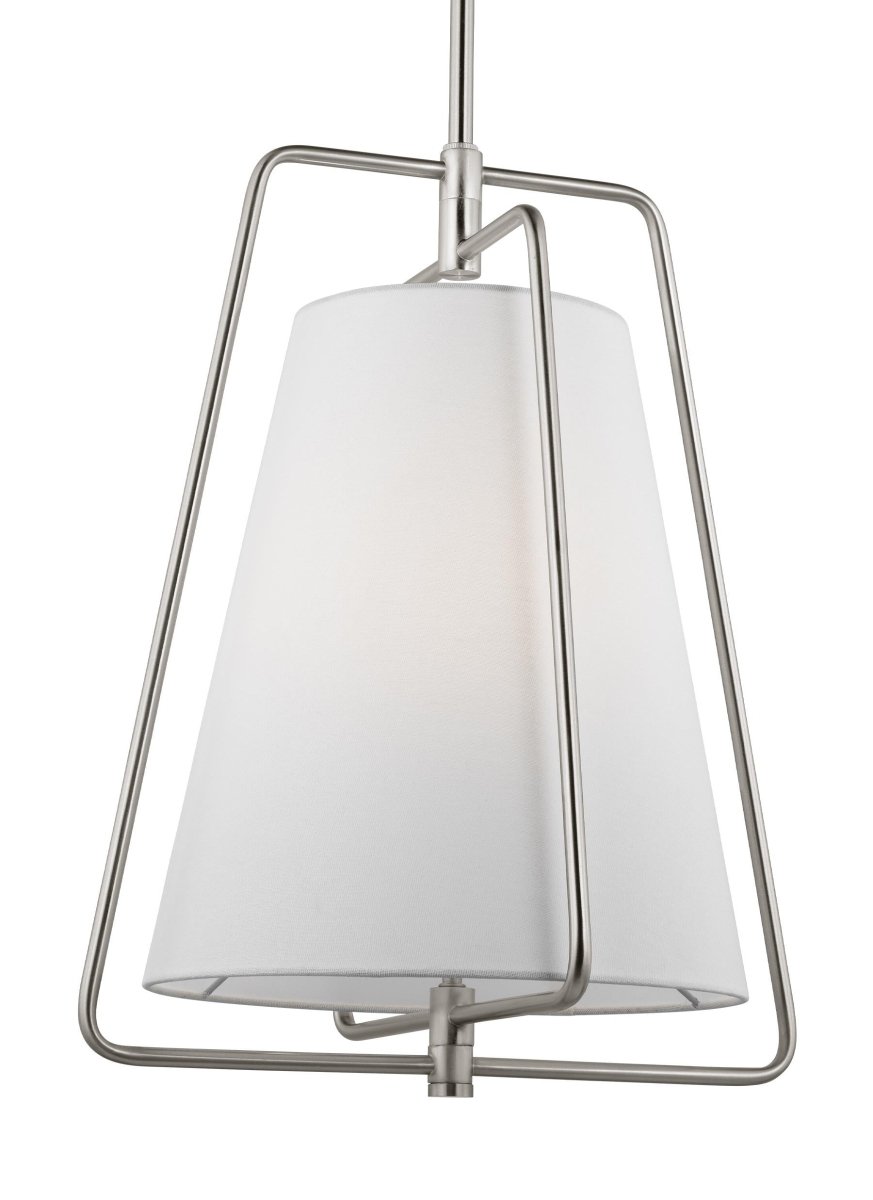 Suspension Allis - Nickel brossé Ampoules non - incluses by Visual Comfort Studio | Luminaires & cie