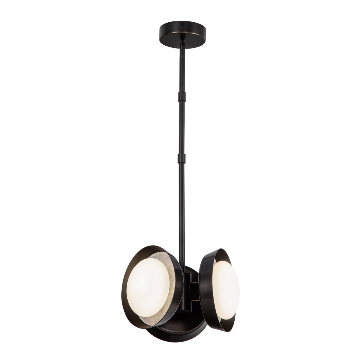 Suspension Alonso - Bronze urbain by Alora Lighting | Luminaires & cie