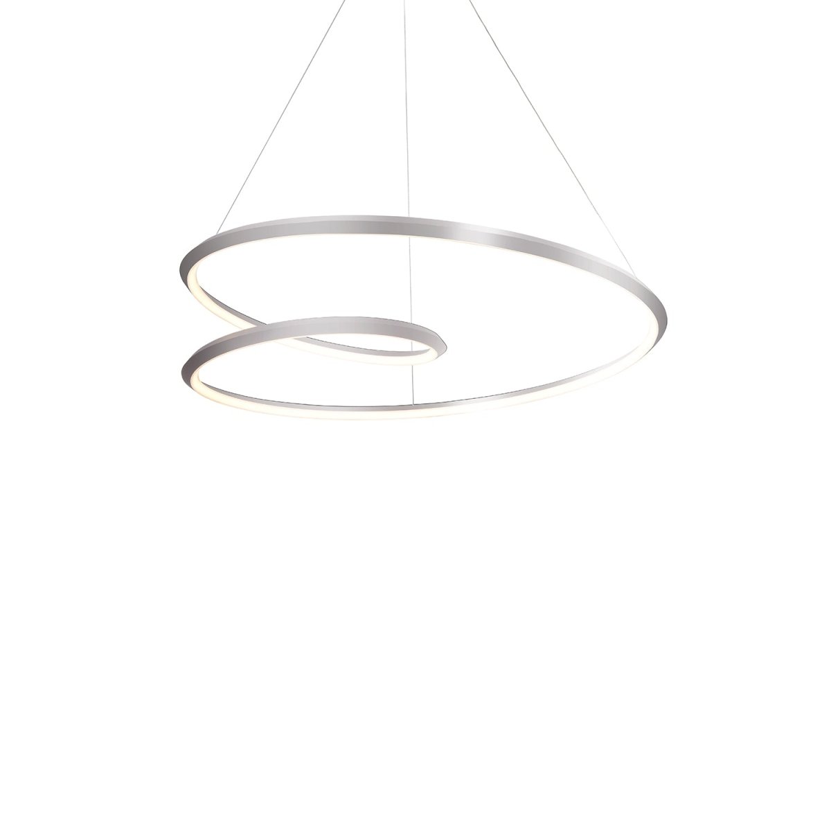 Suspension Ampersand - Nickel brossé 31 1/2" by Kuzco Lighting | Luminaires & cie