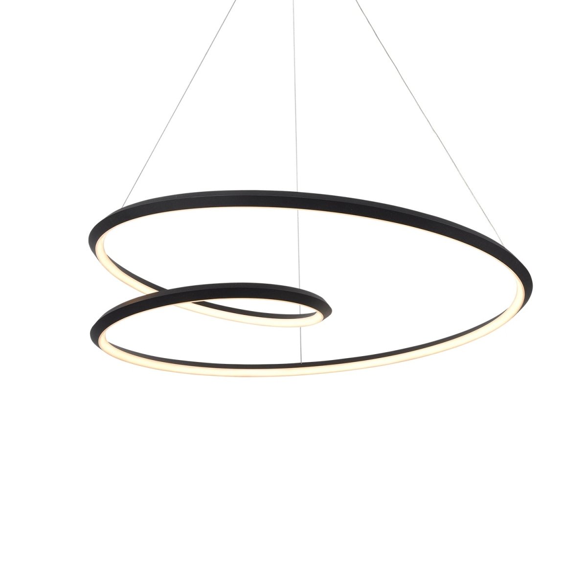Suspension Ampersand - Noir 39 3/8" by Kuzco Lighting | Luminaires & cie