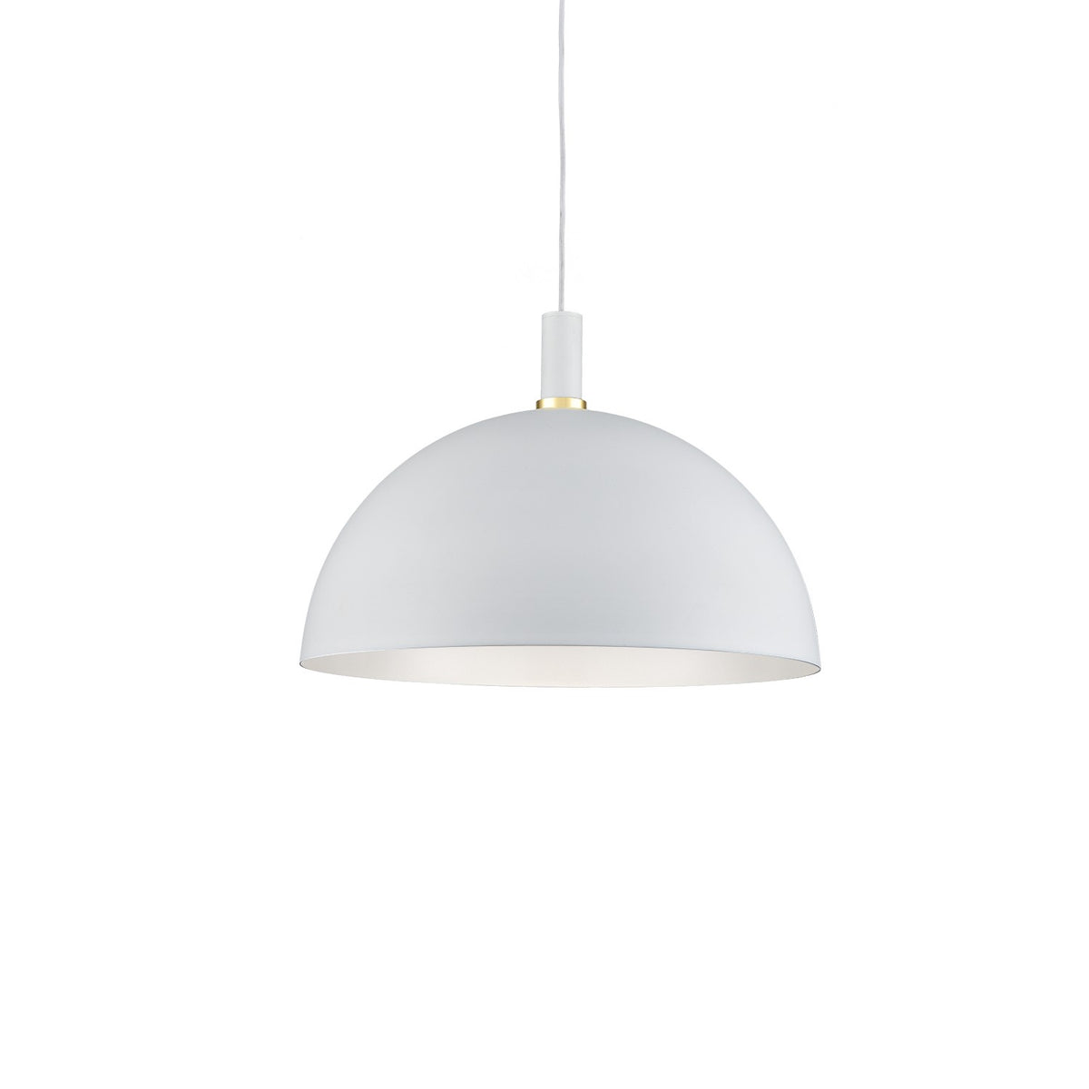 Suspension Archibald Blanc / Or, 23 5/8" – Kuzco Lighting