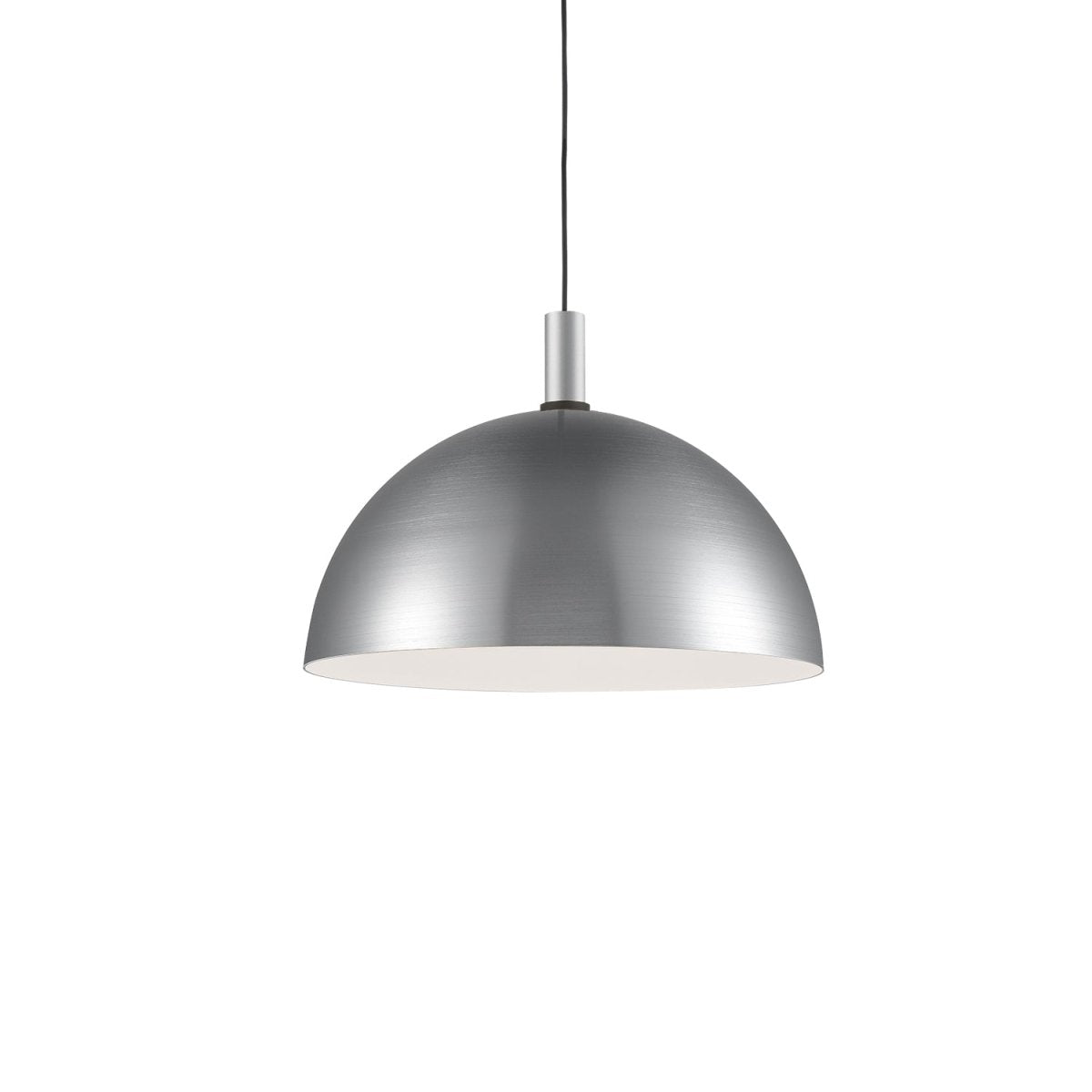 Suspension Archibald - Nickel brossé avec des détails noirs 23 5/8" by Kuzco Lighting | Luminaires & cie