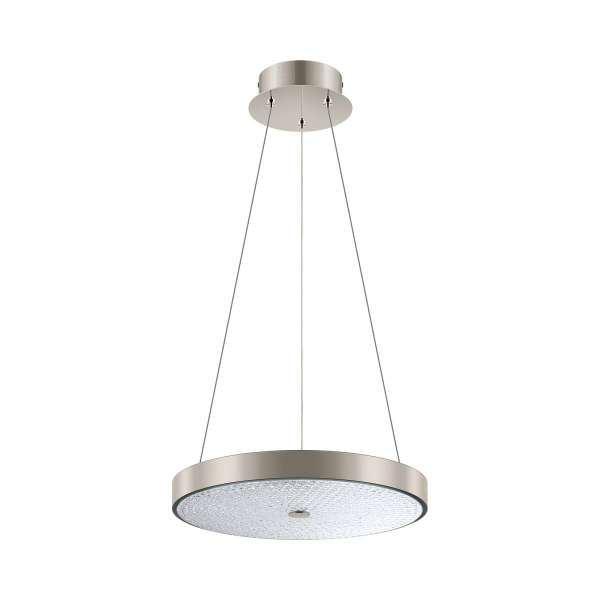 Suspension Arezzo 3 - Nickel mat by Eglo | Luminaires & cie