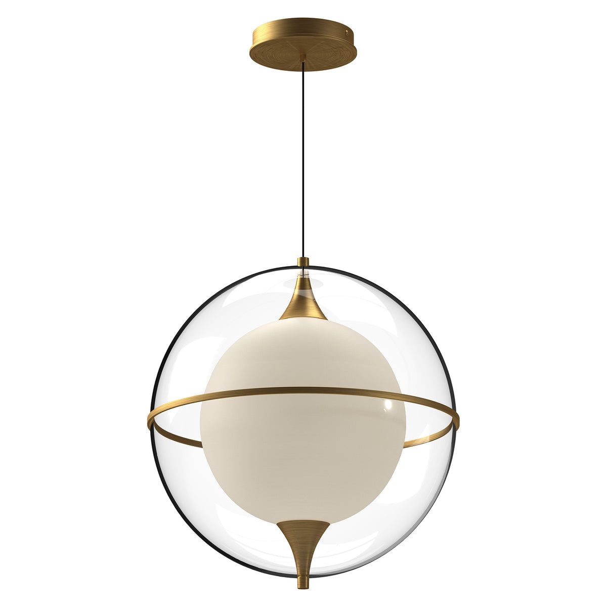Suspension Aries Or brossé, 16" – vue 2