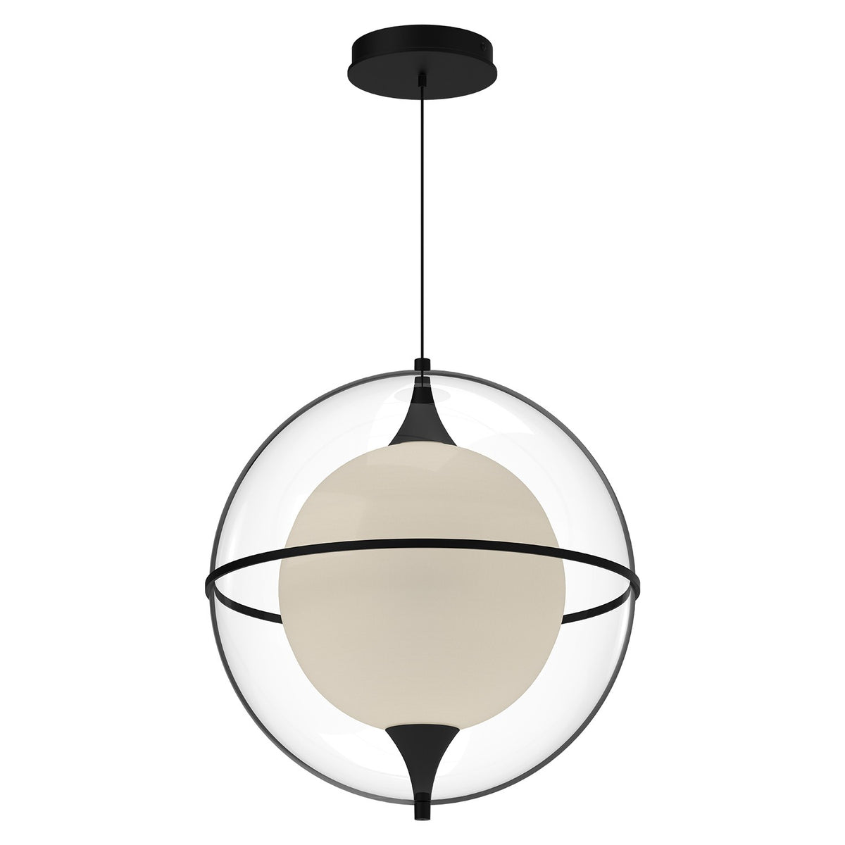 Suspension Aries Noir, 16" – vue 2