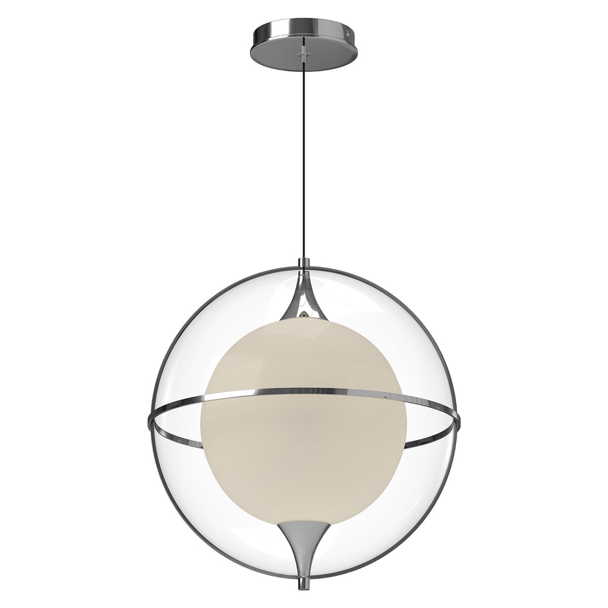 Suspension Aries Chrome, 16" – vue 2