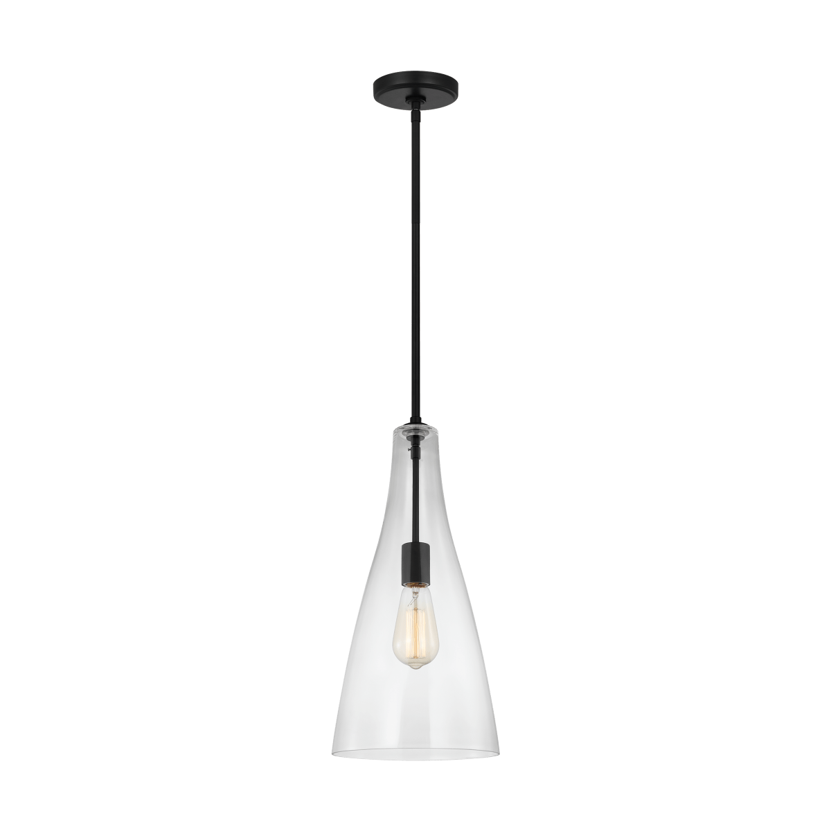 Suspension Arilda - Noir de minuit by Visual Comfort Studio | Luminaires & cie