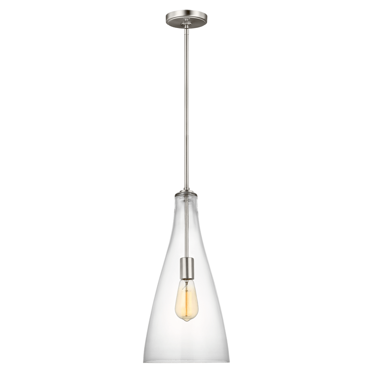 Suspension Arilda - Nickel brossé by Visual Comfort Studio | Luminaires & cie