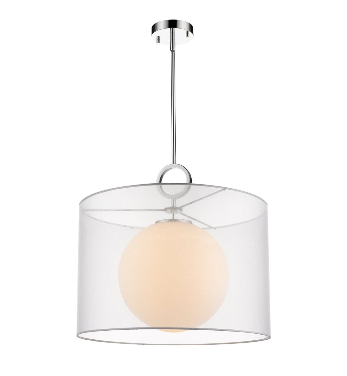 Suspension Arosia - Blanc 20" by Z-Lite | Luminaires & cie