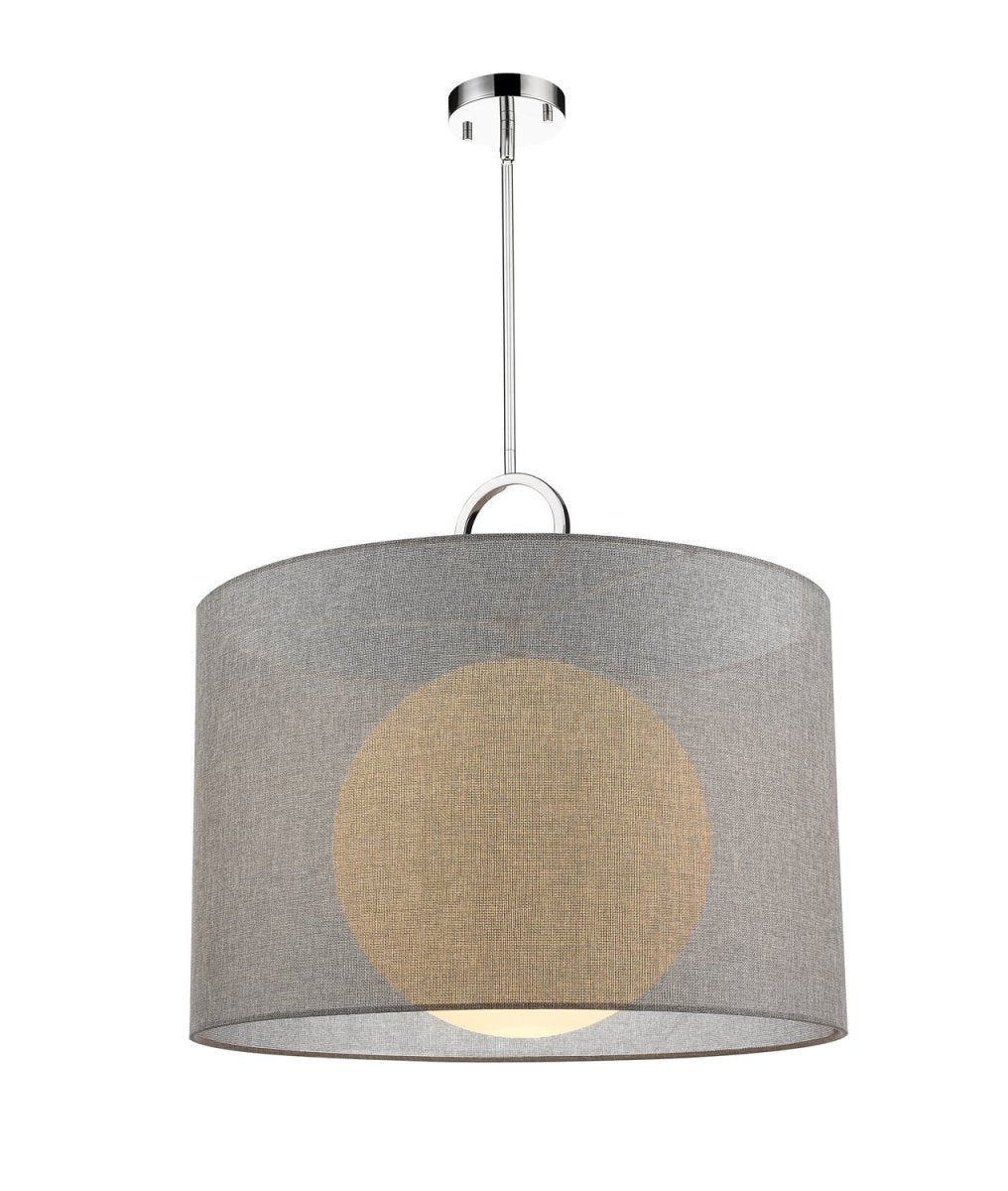 Suspension Arosia - Gris 24" by Z-Lite | Luminaires & cie