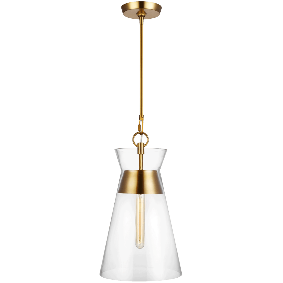 Suspension Atlantic - Laiton brûlé 10 5/8" by Visual Comfort Studio | Luminaires & cie