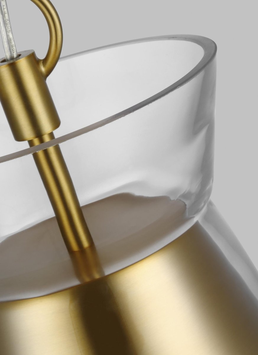 Suspension Atlantic - Laiton brûlé 10 5/8" by Visual Comfort Studio | Luminaires & cie