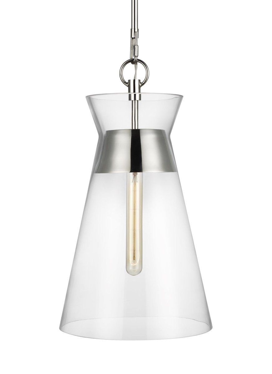 Suspension Atlantic - Nickel poli 10 5/8" by Visual Comfort Studio | Luminaires & cie