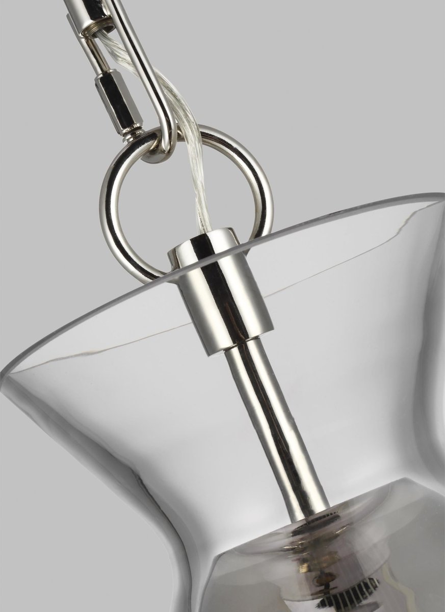 Suspension Atlantic - Nickel poli 18" by Visual Comfort Studio | Luminaires & cie